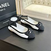 Bagsaaa Chanel Slingbacks Black & White G45689 - 1