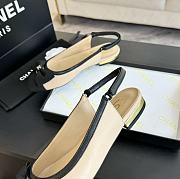 Bagsaaa Chanel Slingbacks Black & Beige G45689 - 4