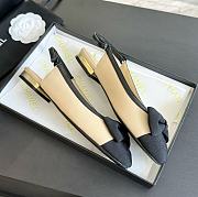 Bagsaaa Chanel Slingbacks Black & Beige G45689 - 2