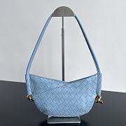 Bagsaaa Bottega Veneta Mini Solstice Blue - 28*18*5cm - 1