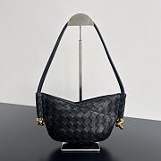 Bagsaaa Bottega Veneta Mini Solstice Black - 28*18*5cm - 1