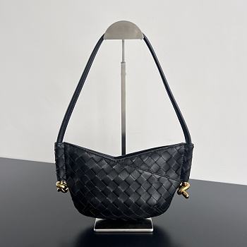 Bagsaaa Bottega Veneta Mini Solstice Black - 28*18*5cm