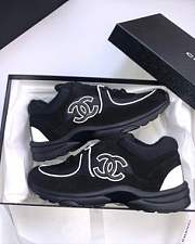 Bagsaaa Chanel Black Sneakers - 1