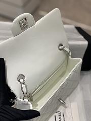 Chanel Flap Bag Mini 20cm white - 2