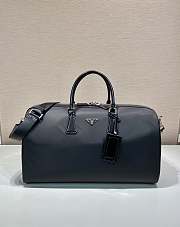 Bagsaaa Prada Saffiano Leather Travel Bag Black - 50x27.5x25cm - 1