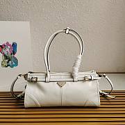 Bagsaaa Prada Medium leather handbag white - 32x15.5x2cm - 1