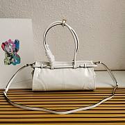 Bagsaaa Prada Medium leather handbag white - 32x15.5x2cm - 3