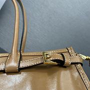 Bagsaaa Prada Medium leather handbag light brown - 32x15.5x2cm - 4