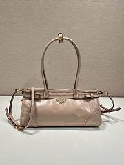 Bagsaaa Prada Medium leather handbag beige - 32x15.5x2cm - 1