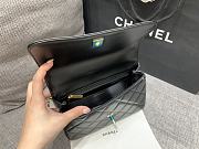 Bagsaaa Chanel Small Flap Bag With Top Handle Black - 21*22*6.5cm - 3