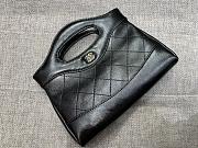 Bagsaaa Chanel 31 Mini Bag Black - 20.5*17*3.5cm - 4