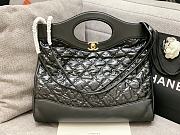 Bagsaaa Chanel Black Quilted Large 31 Shopping Tote - 39*32.5*9cm - 1