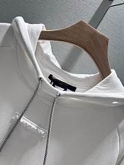 Bagsaaa Louis Vutton White Hoddie - 4