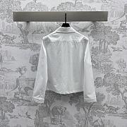 Bagsaaa Miumiu Poplin shirt White - 2