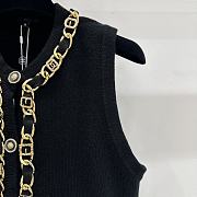 Bagsaaa Chanel Chain Vest In Black - 4