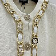 Bagsaaa Chanel Chain Vest In Beige - 3