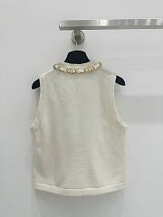 Bagsaaa Chanel Chain Vest In Beige - 2