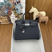 Bagsaaa Hermes Birkin Touch Black Crocodile & Silver - 25cm - 1