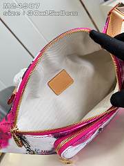 Bagsaaa Louis Vuitton M24987 Rush Bumbag Pink - 30 x 15 x 8 cm - 3