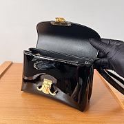 Bagsaaa Celine Teen Nino Bag In Patent Calfskin Black - 20.5 X 13 X 8 CM - 2