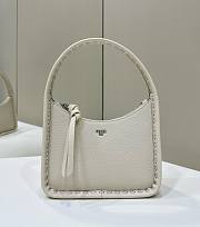 Bagsaaa Fendi Mini Fendessence Small ice white Selleria bag - 28x20.5x7 cm - 1