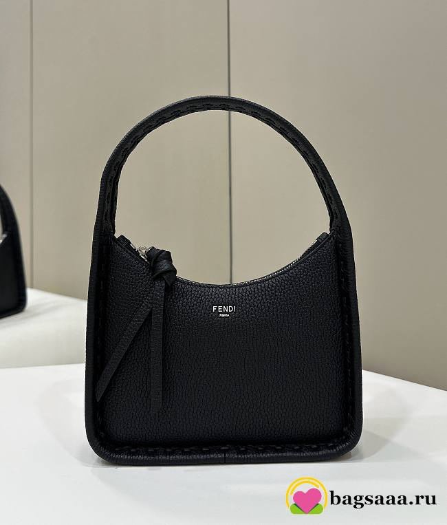 Bagsaaa Fendi Mini Fendessence Small black Selleria bag - 28x20.5x7 cm - 1