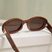 Bagsaaa Celine Triomphe 01 Sunglasses In Acetate Brown - 2