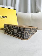 Bagsaaa Fendi Mini Fendessence Brown FF fabric mini-bag - 28x20.5x7 cm - 4