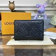 Bagsaaa Louis Vuitton M81599 Lou Coussin Wallet Black - 11.5 x 8.5 x 2.2 cm - 1