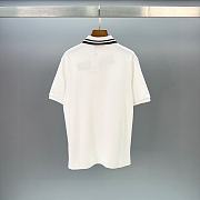 Bagsaaa Gucci Men White Polo - 3