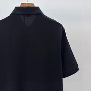 Bagsaaa Fendi Black piqué polo shirt - 2