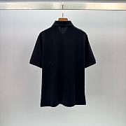 Bagsaaa Fendi Black piqué polo shirt - 3