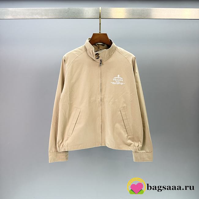 Bagsaaa Prada Cotton blend jacket beige - 1