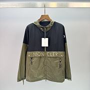 Bagsaaa Moncler Joly Hooded Jacket Black & Green - 1