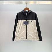 Bagsaaa Prada Re-Nylon jacket Black & Beige - 1