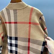 Bagsaaa Burberry Caragh Check Jacquard Cardigan - 2