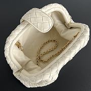 Bagsaaa Bottega Veneta Teen Lauren 1980 With Chain White - 31.5*16*11cm - 4