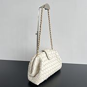 Bagsaaa Bottega Veneta Teen Lauren 1980 With Chain White - 31.5*16*11cm - 2