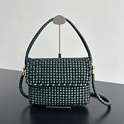 Bagsaaa Bottega Veneta Swing Bag Green - 25x19x6 cm - 1