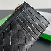 Bagsaaa Bottega Veneta Andiamo Zippered Card Case Black - 14x8.5x2 cm - 2