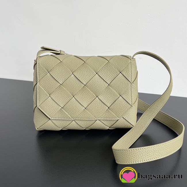 Bagsaaa Bottega Veneta Green Gray - 22.5x16.5x5.5 cm - 1