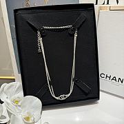 Bagsaaa Chanel Silver Necklace 01 - 3