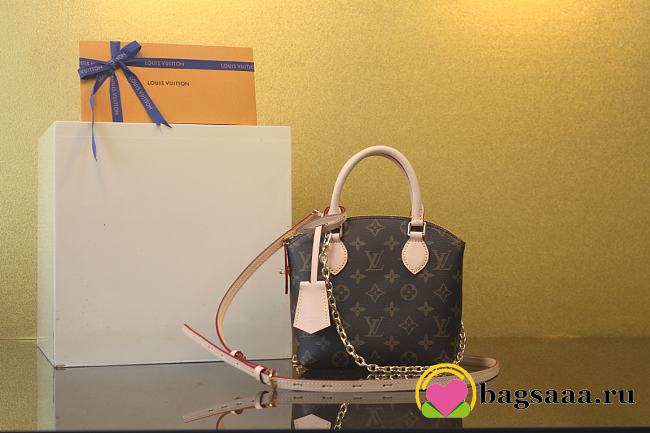 Bagsaaa Louis Vuitton M12019 Lockit BB Monogram - 15 x 19 x 7 cm - 1