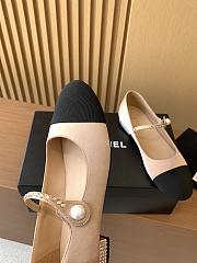 Bagsaaa Chanel Mary Janes G45877 Beige Strass - 4