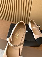 Bagsaaa Chanel Mary Janes G45877 Beige Strass - 3