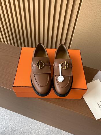 Bagsaaa Hermes Impact Loafer Brown