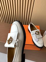 Bagsaaa Hermes Impact Loafer White - 3