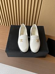 Bagsaaa Chanel Moccasins White Calfskin G45882 - 1