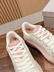 Bagsaaa Jimmy Choo Malbon Diamond Golf/F Latte and Macaron Leather Trainers - 4