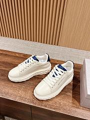 Bagsaaa Jimmy Choo Malbon Diamond Golf/F Latte and Navy Leather Trainers - 1